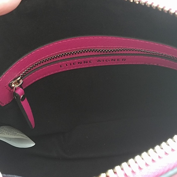 NWT Etienne Aigner Leather Crossbody - Picture 6 of 7